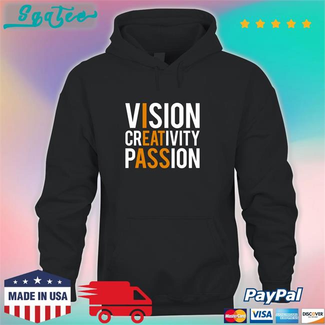 Vision Creativity Passion Shirt Black