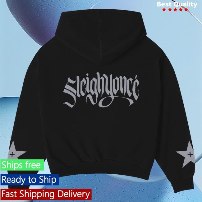 Official Beyonce Merch Store Silver Sleigh Hoody Beyoncé Shop