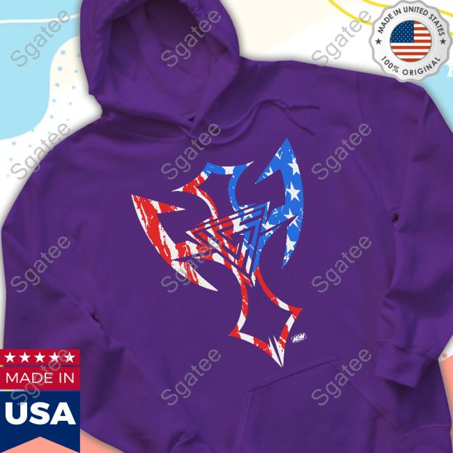 ShopAEW The Hardys Logo USA Tee