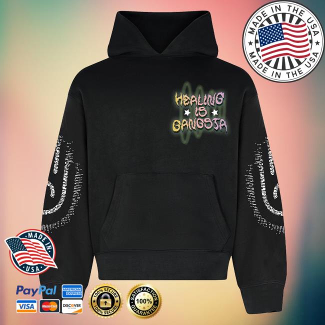 Official Lil Durk Otf Gear Merch Healing Is Gangsta Hoodie