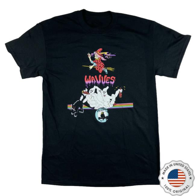 Official Hello Merch Wavves Witch Black Shirts HelloMerch