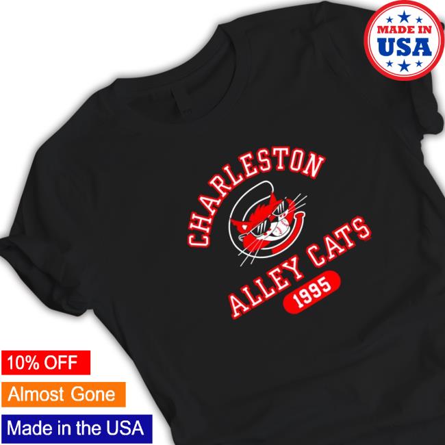 Charleston Alley Cats Al E. Cat logo 1995 Shirt