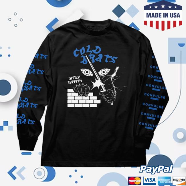 Official Convulse Records Cold Brats Shock Therapy Hoodie