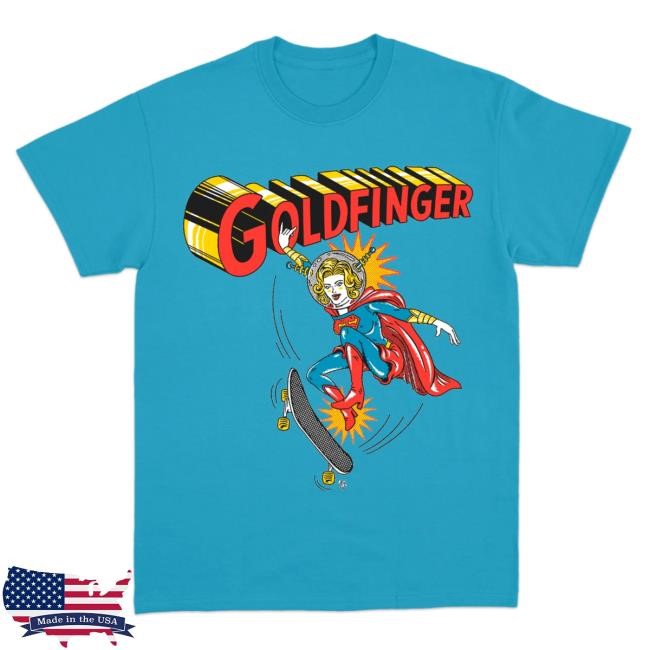 Superwoman Band Tee by Goldfinger — Show Floor Cut