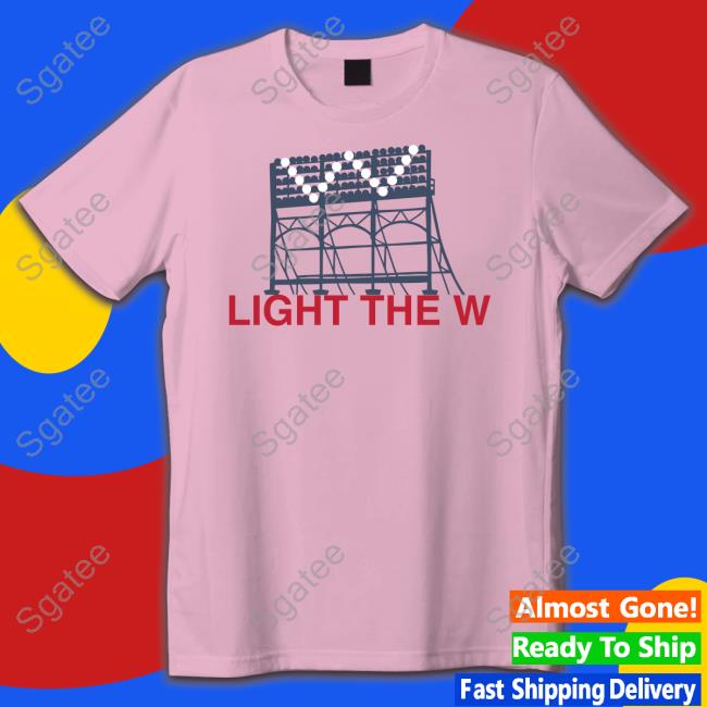 Official Obvious Shirts Shop Light The W Long Sleeve Tee Obvious Shirts Shop Light The W Tee
