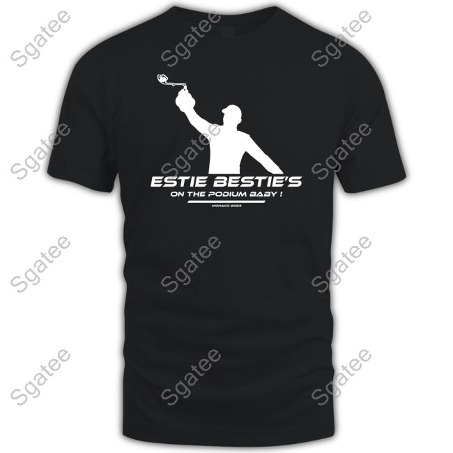 Eo31 Estie Bestie's On The Podium Baby Monaco 2023 Hooded Sweatshirt