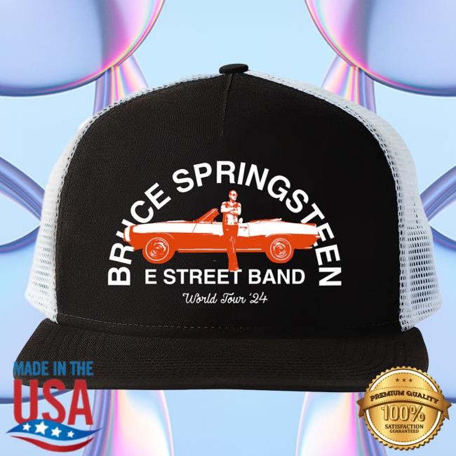 Official Bruce Springsteen Merch Store Springsteen & The E-Street Street Band World Tour 2024 Cap
