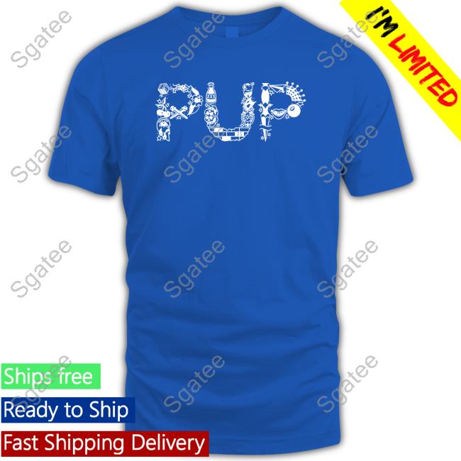 Pup The Band Merch Flash Logo Shirts