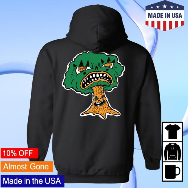 Official Chapter 17 Records Merch Store Shop Darby O'trill - Wil(Low) - Suffer Tree Attractive Hoodie - Black