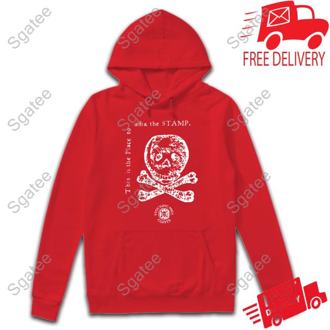 This Is The Place To Aftix The Stamp Tee