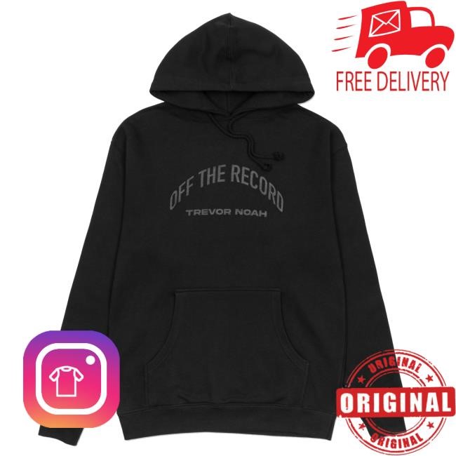 Trevor Noah Shop - Top Drawer Merch | Off The Record Sweartshirts - Black On Black