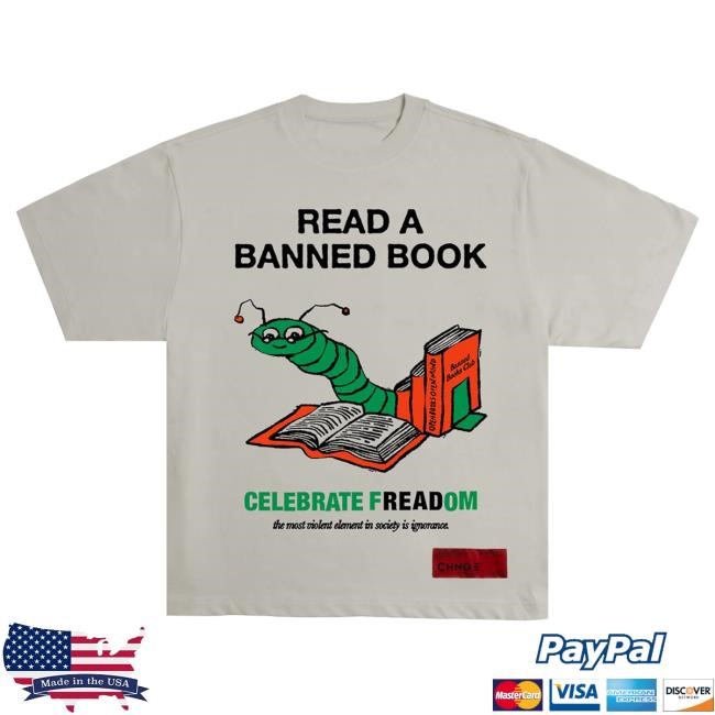 Official Chnge Clothing Banned Books Tee