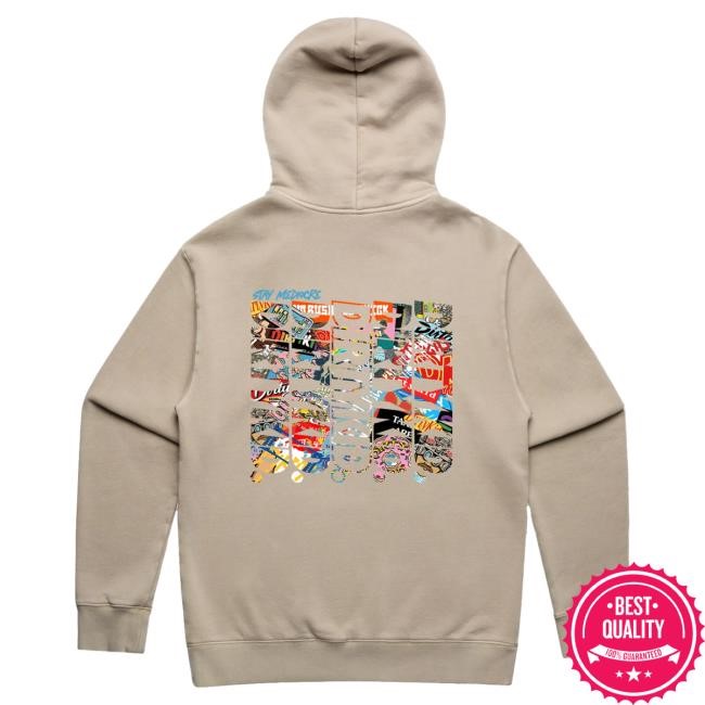 Official Dirty Kid Merch Logos Hood - Tan