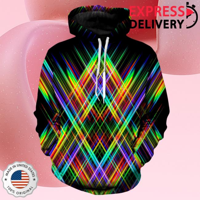 Official Iedm Clothing Ultra Light Beam Unisex Hoodie 3D All Over Print