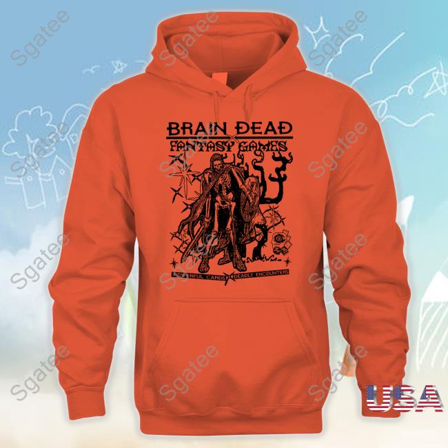 Official Weare Brain Dead Merch Fantasy Games Shirt