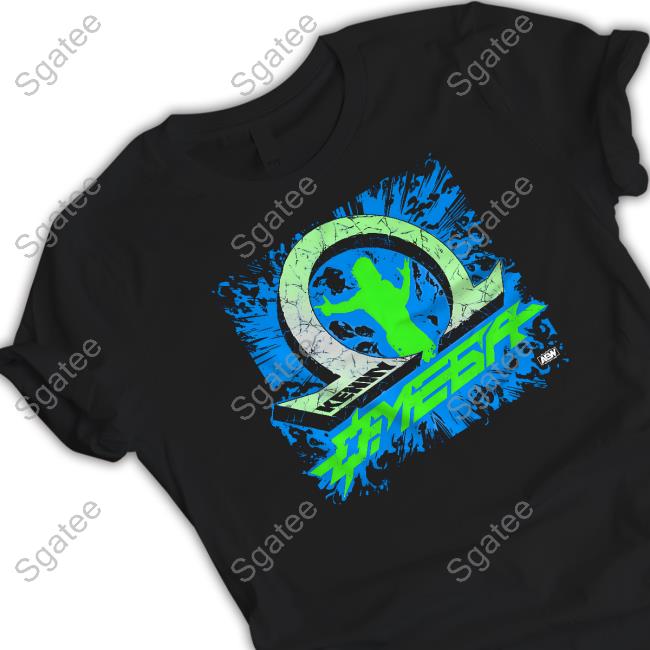 Kenny Omega Time Trigger Blue and Green Shirt