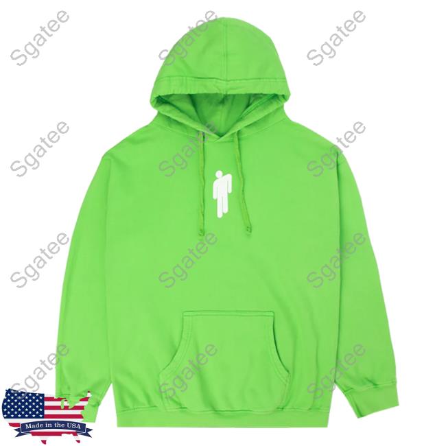 Official Billie Eilish Clothing Shop Store Blohsh Green Hoodie Billieeilish Merch