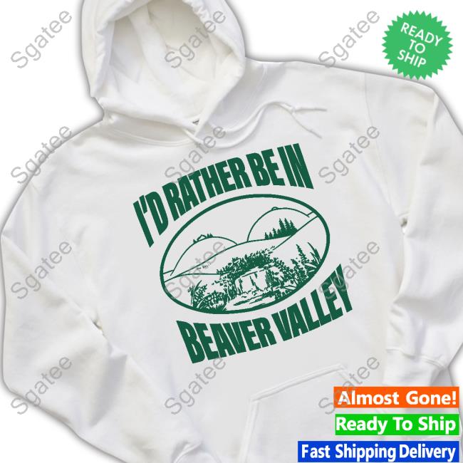Danny Duncan Merch I'd Rather Be In Beaver Valley Sand Tee