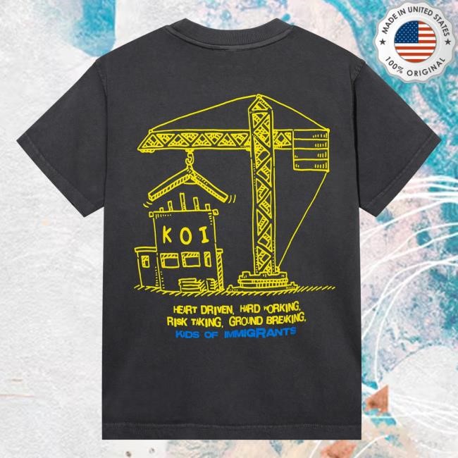 Kids Of Immigrants Ground Breaking Top Shirt