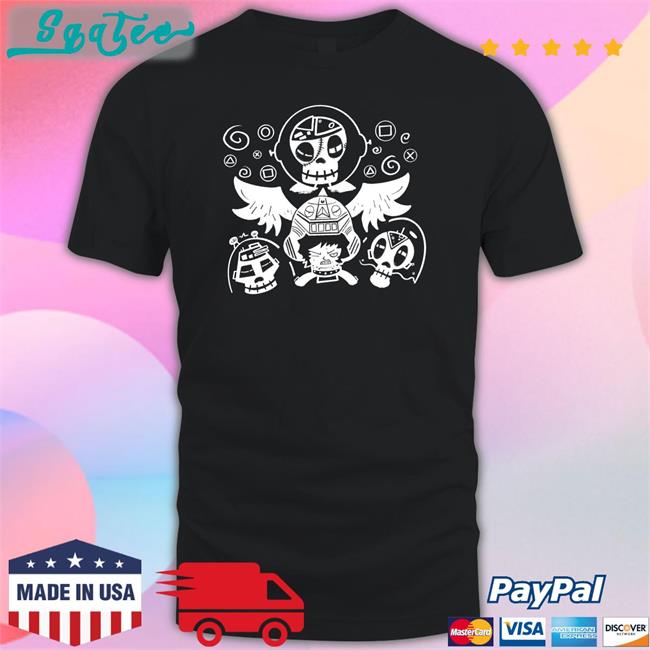 Theyetee Shop Gitaroo Man Born To Be Bone Long Sleeve T Shirt By Dakota Nein Wario64