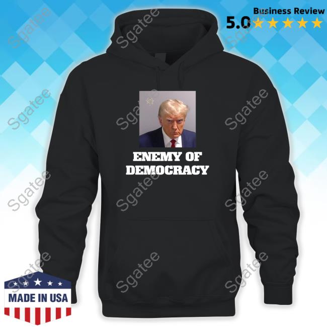 Official Republicans For Joe Biden Enemy Of Democracy Trump's Mugshot Cap