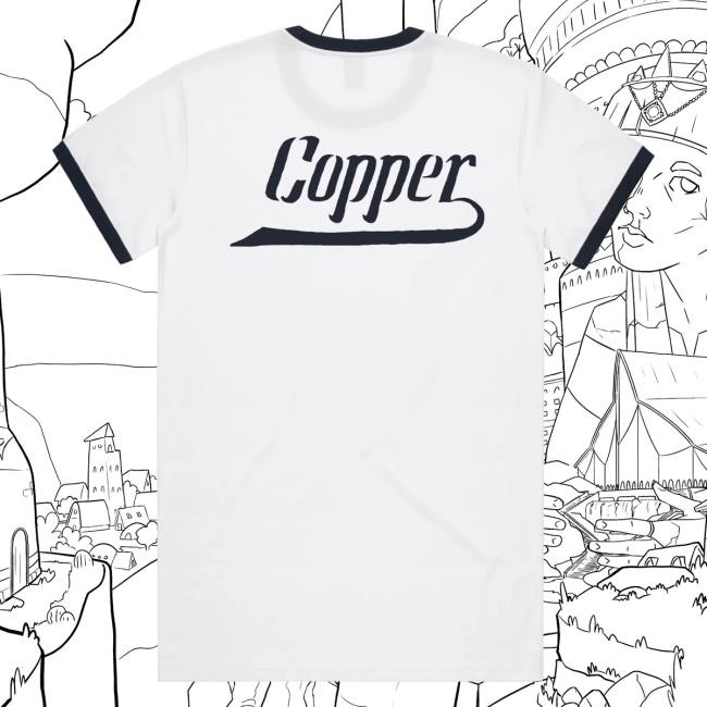 Official Caamp Baseball Logo Ringer Tee
