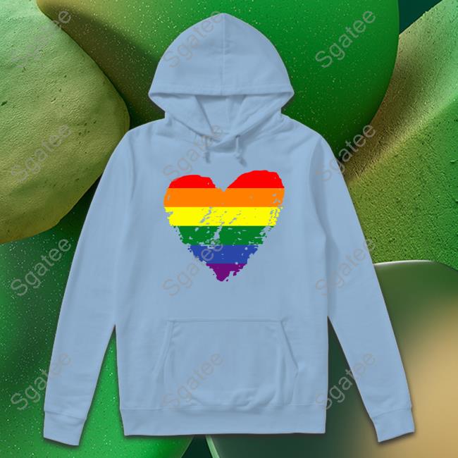 Robert Smith Rainbow Heart Sweatshirt