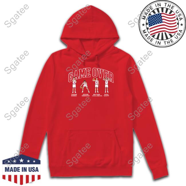 Game Over Shaan Burke Hogan Orbaugh Nathan Childress Mike Shipp Crewneck Sweatshirt