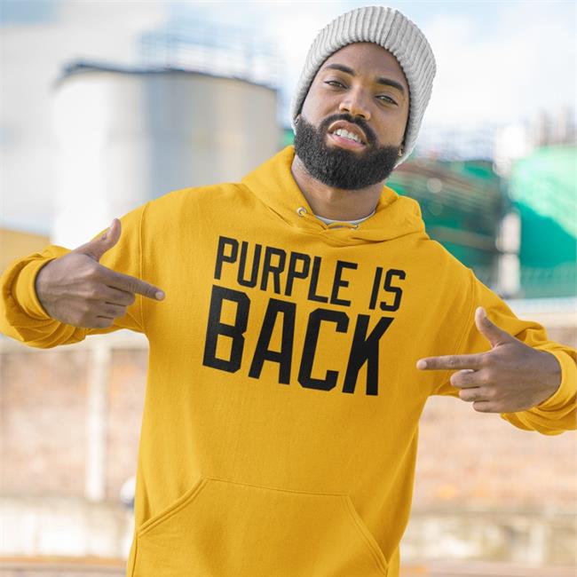 Purple Is Back Tee Shirt Dahlelama Store Merch