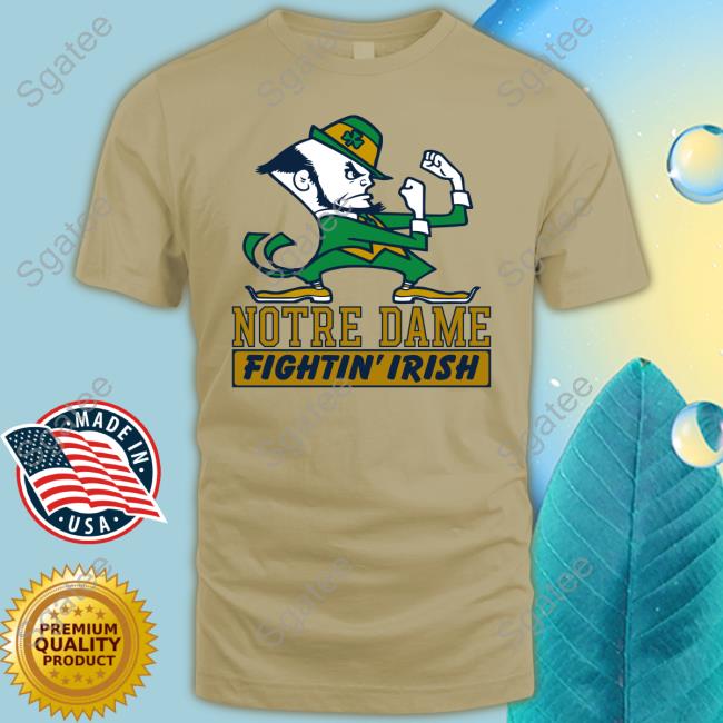 Homefield Apparel Notre Dame Leprechaun Fighting Irish New T-Shirt