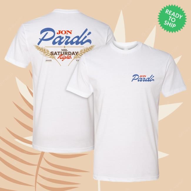Official Jon Pardi Merch Store Jon Pardi Good Times Shirt New