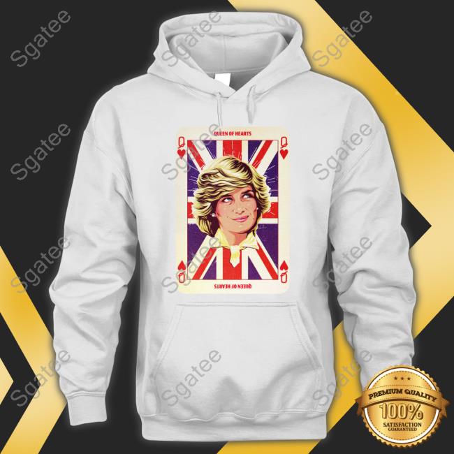 Official Lady Di Queen Of Hearts Shirt