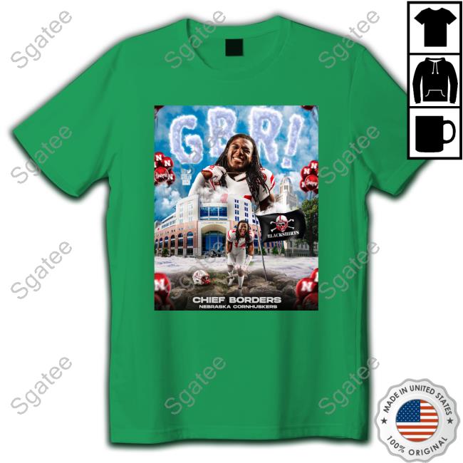 Chief Borders Nebraska Cornhuskers Limited Edition Tee