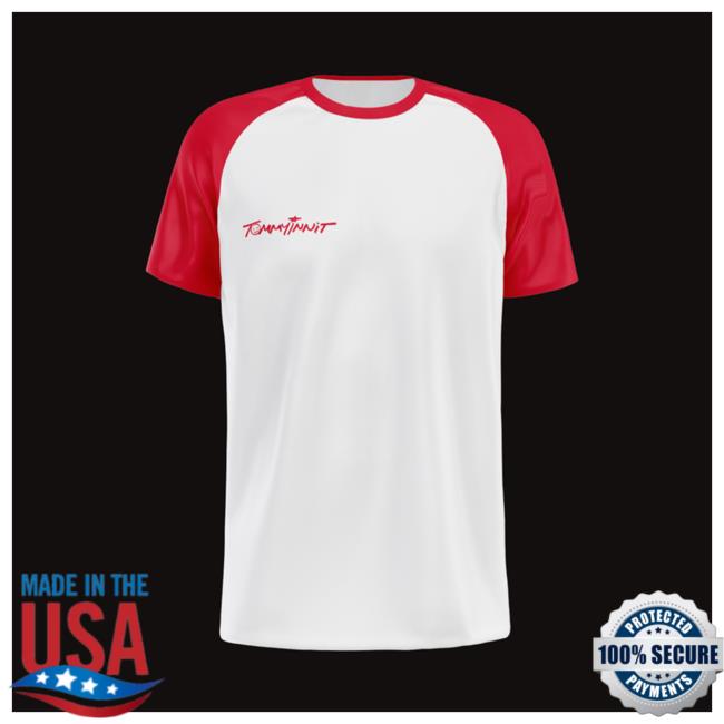 Official Tommyinnit Merch Store Thomas Simons Tommyinnit Red And White Shirt New