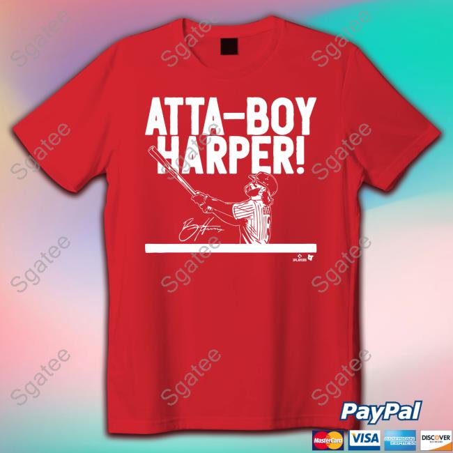 Bryce Harper Atta-Boy Harper Long Sleeve Tee