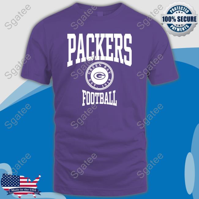 Green Bay Packers Football Shirt Green Bay Packers Football Est 1919 Shirts Aaron Jones