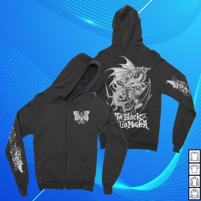 Official Night Shift Merch Indie Merch Store The Black Dahlia Murder - Dark Legions Zip-Up Hoodie NightShiftMerch IndieMerchStore