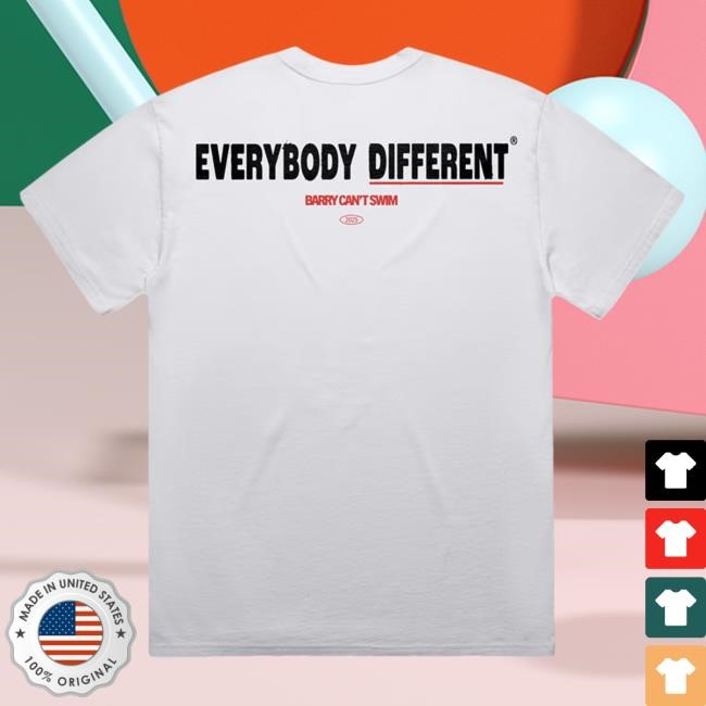 Official Barry Can't Swim Merch Loner White Shirt
