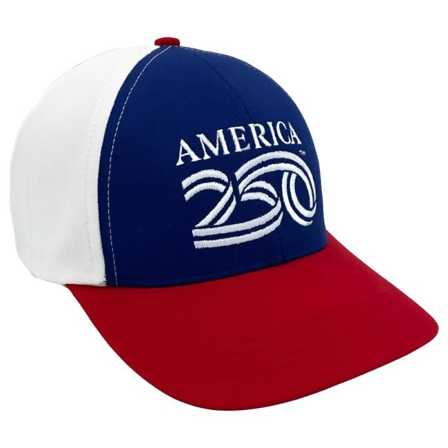 Durable Official Structured Snap Back Hat Multicolor America250 Gear