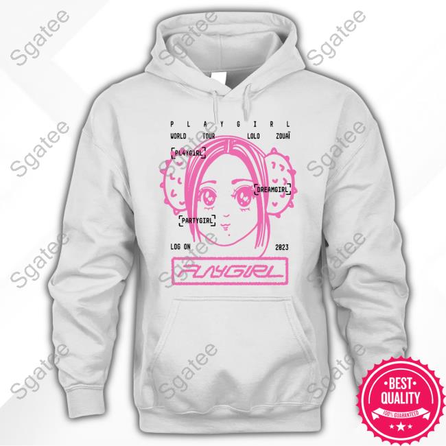 Official Lolo Zouai Merch Playgirl Anime Tee
