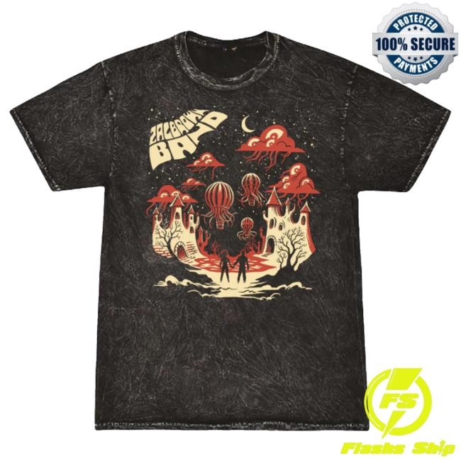 Official Zac Brown Merch Store Jellyfish Balloon Mineral Dye Tees
