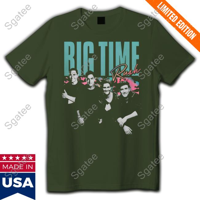 Big Time Rush Madison Square Garden Tour Long Sleeve T-Shirt