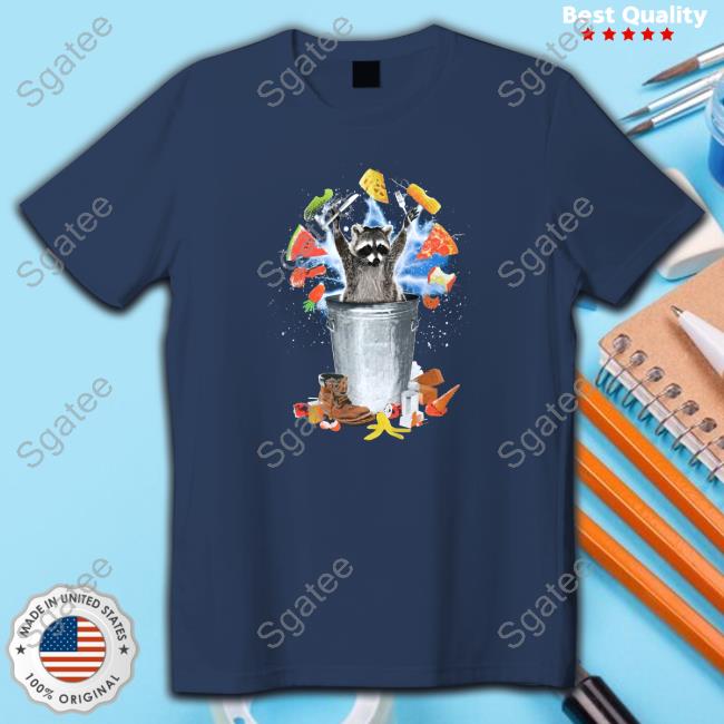 Official Five Below Trash Racoon Graphic T Shirt