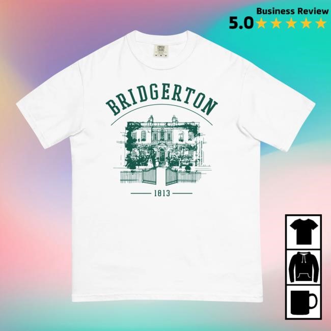 Bridgerton House Comfort Colors Shirt [Green House]