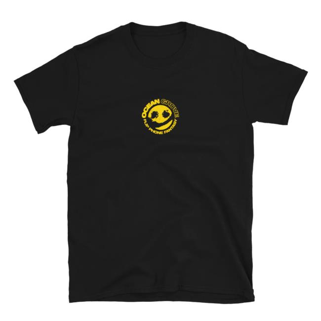 Official Ocean Grove Flip Phone Fantasy Smiley Shirt