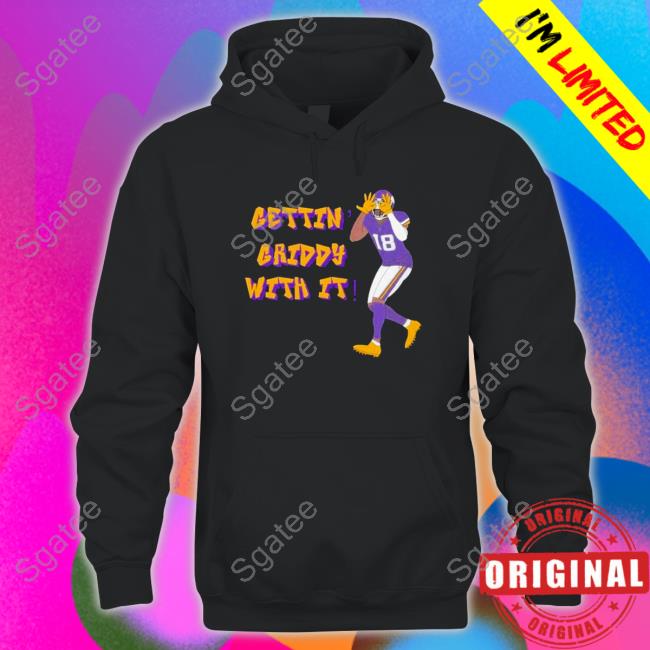 Official Minnesota Vikings Justin Jefferson Gettin Griddy With it Sweatshirt