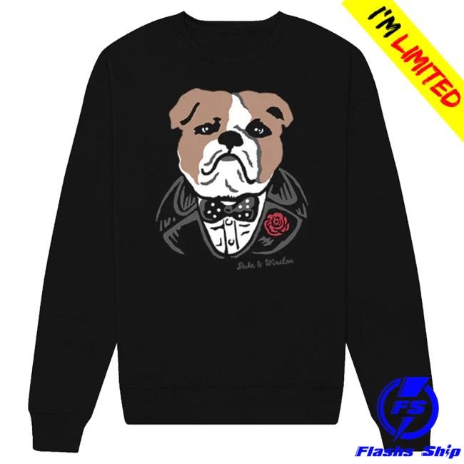 Cultural Tribute Duke & Winston Churchill Bulldog Sweatshirt (Heather Dust) | Icon Feel