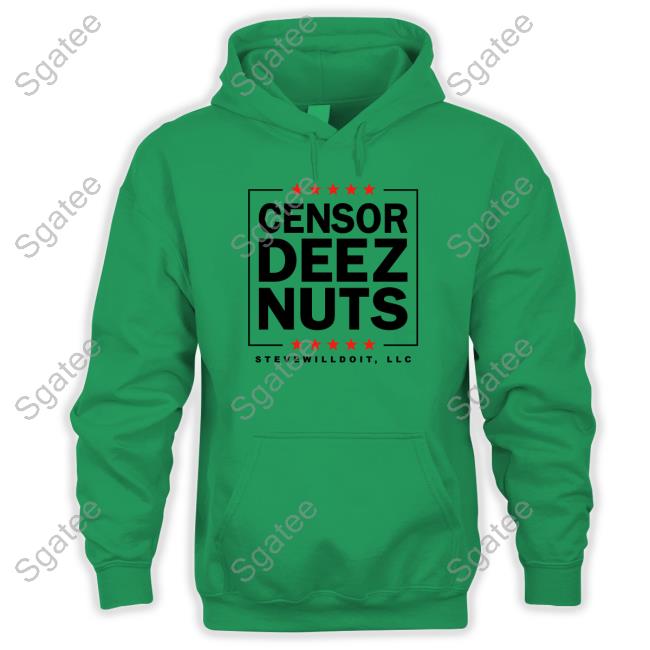 Censor Deez Nuts Hooded Sweatshirt