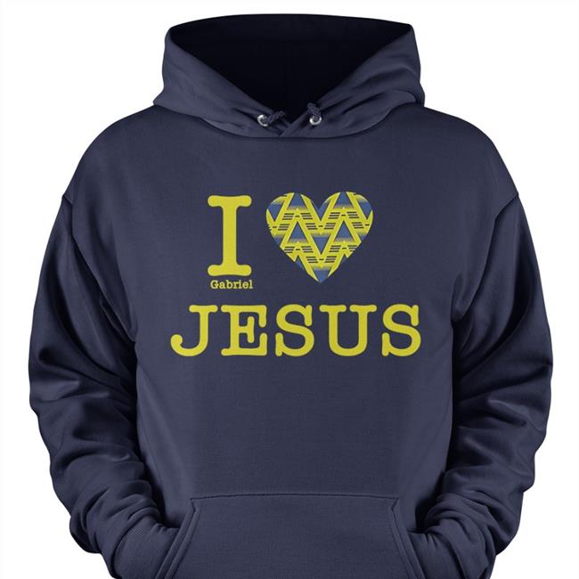 I Love Jesus Hooded Sweatshirt