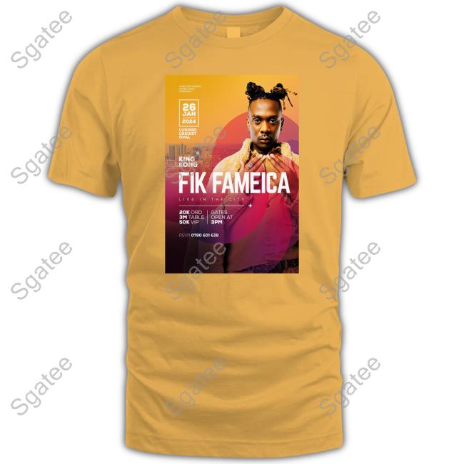 Fik Fameica Live In The City Poster Long Sleeve Tee